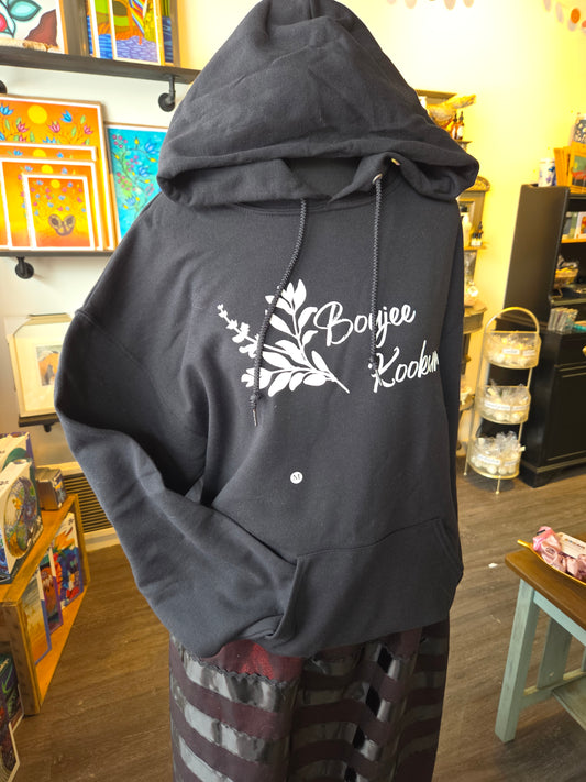 Boujee Kookum Hoodie Black