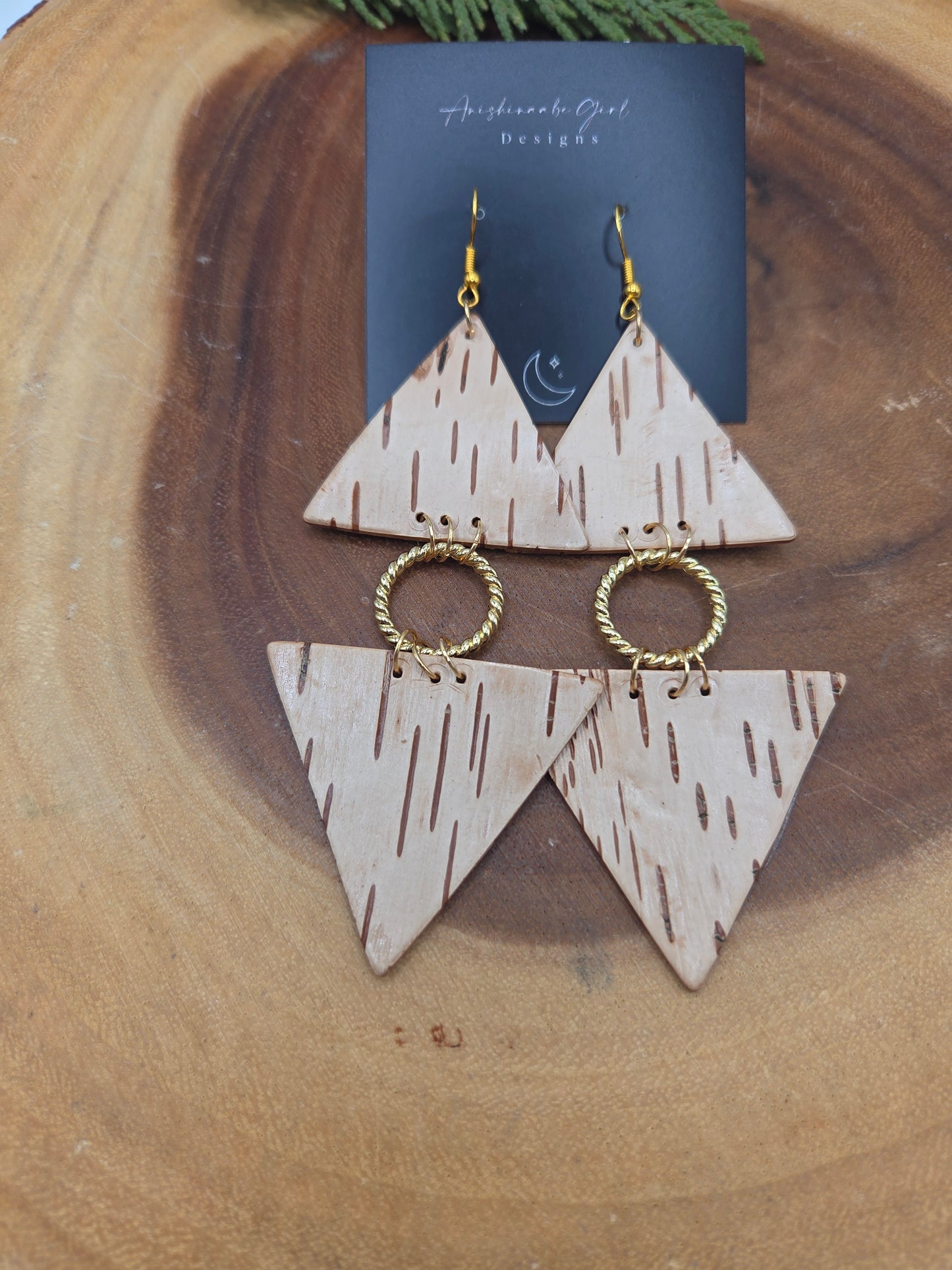 Birchbark Tiered Triangles