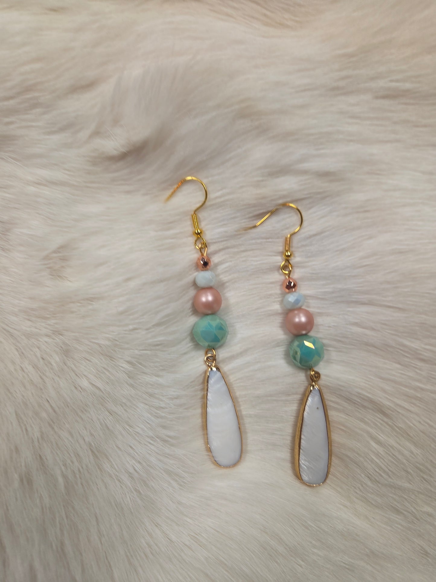 Shell Teardrop Earrings
