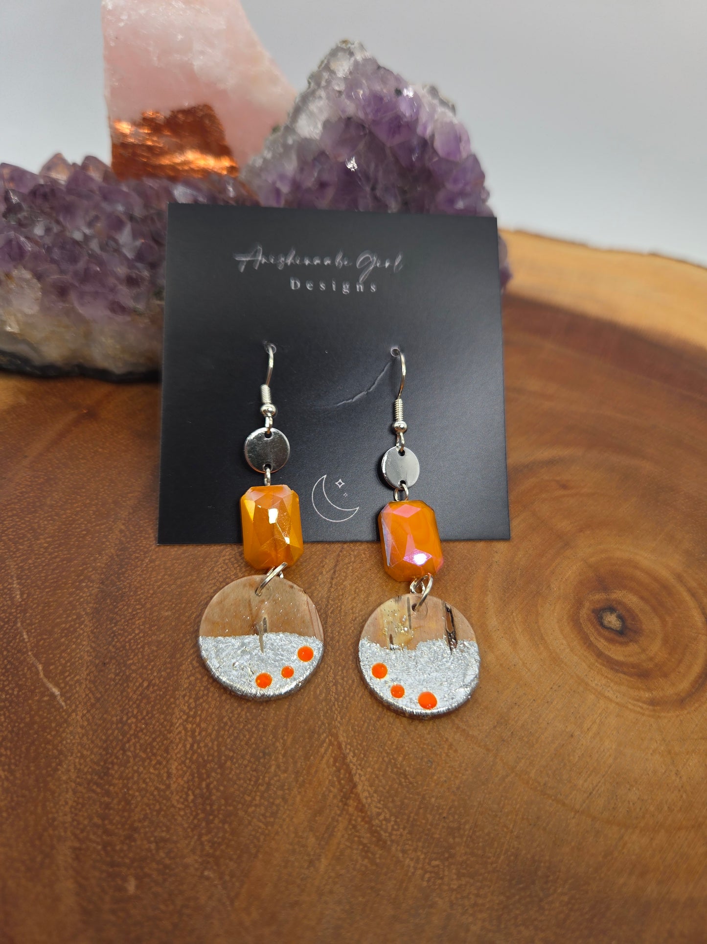 Birchbark Earring