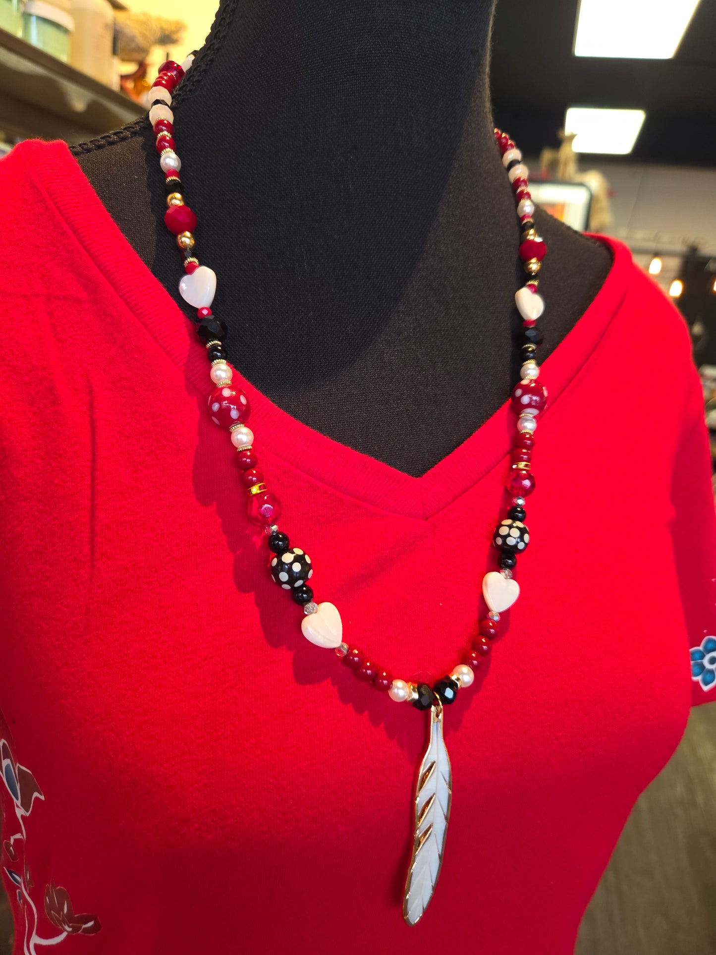 Feather Shell Necklace