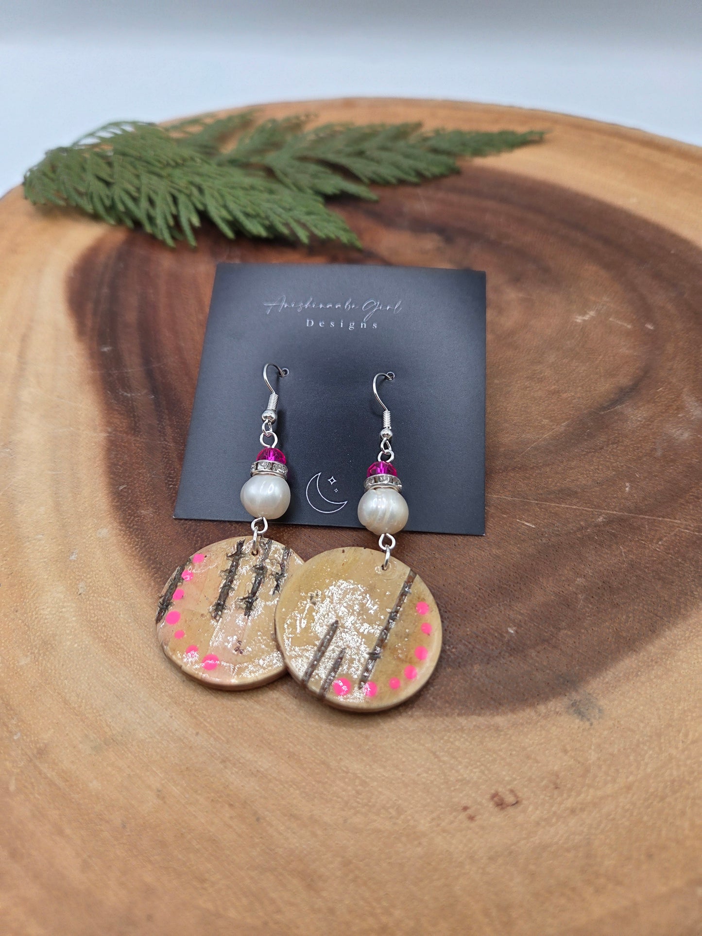Birchbark Earrings