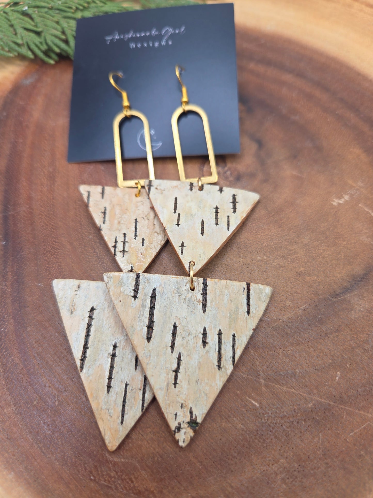 Birchbark Tiered Triangles