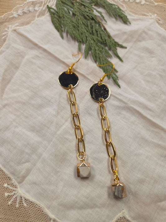 Jasper Drop Earrings