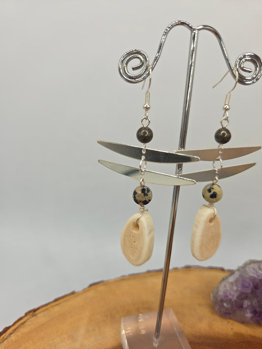 Deer Antler Earrings