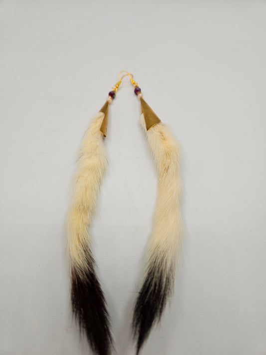 Ermine Tail Earrings