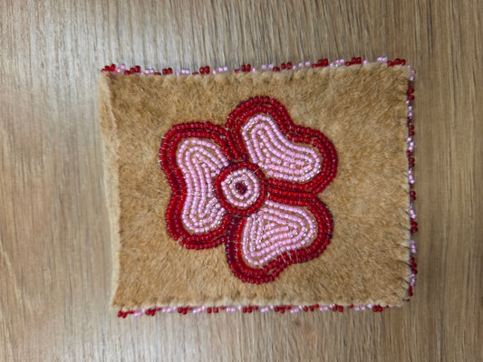 Traditional Tanned Moosehide Card Holders