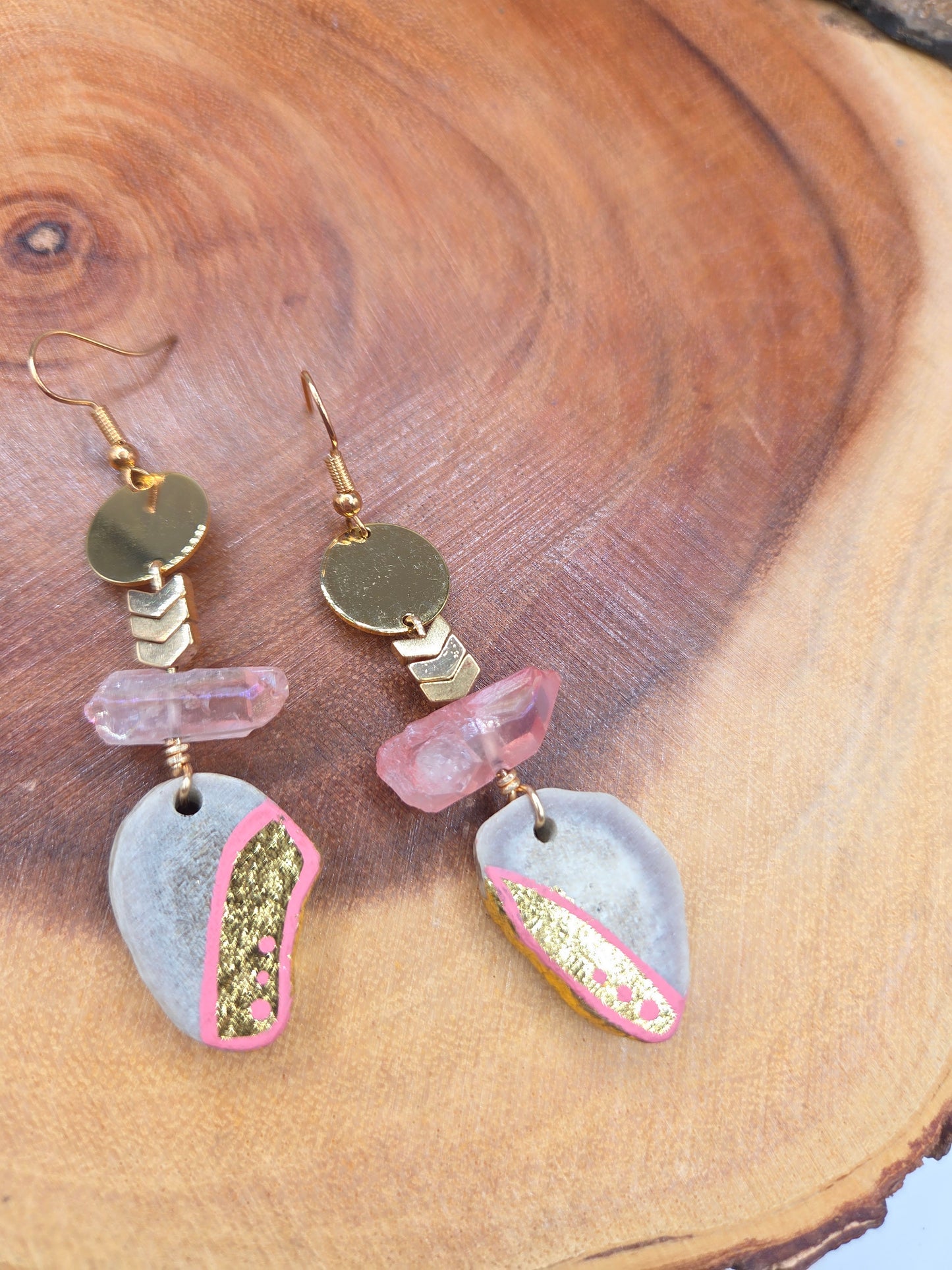Deer Antler Earrings