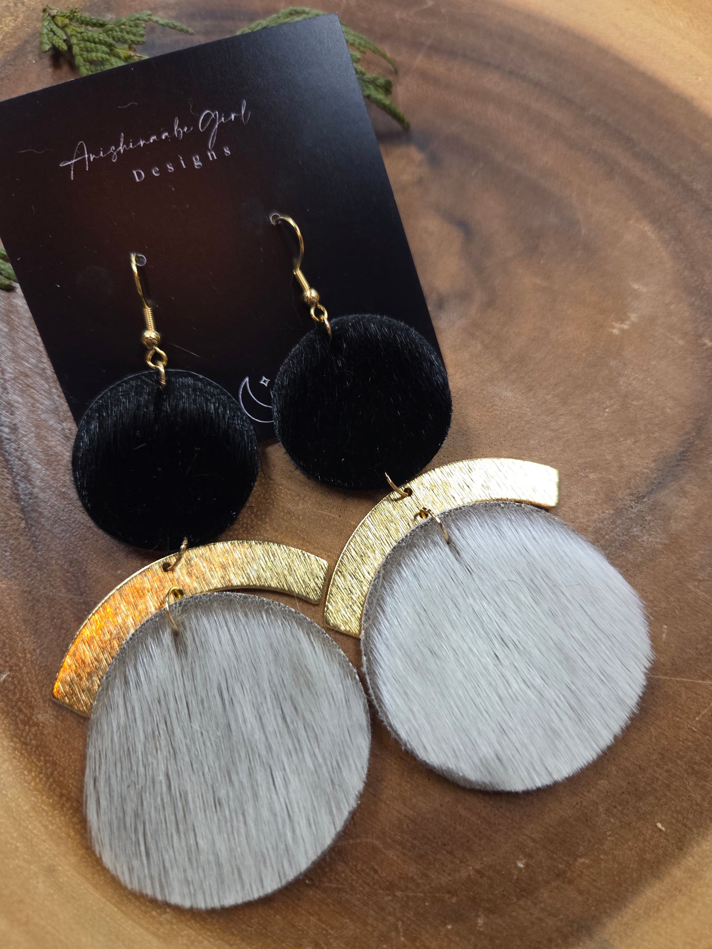 Seal Skin Earrings