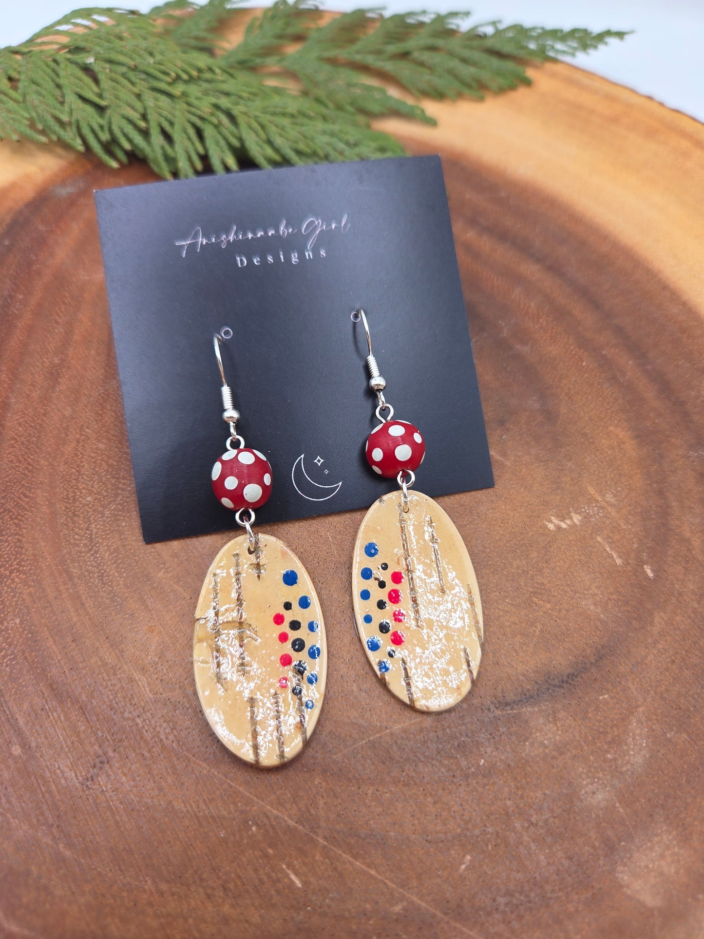 Birchbark Dangles