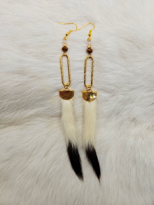 Ermine Tail Earrings