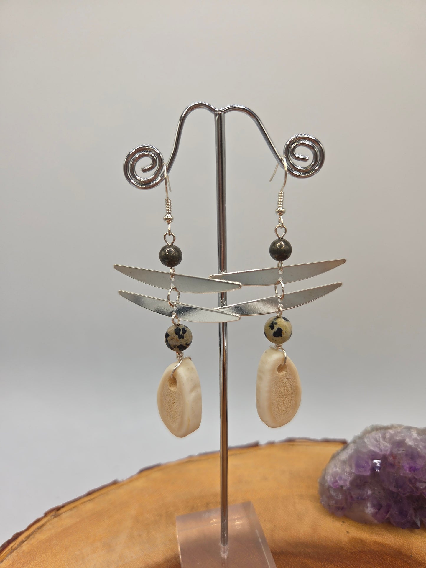 Deer Antler Earrings