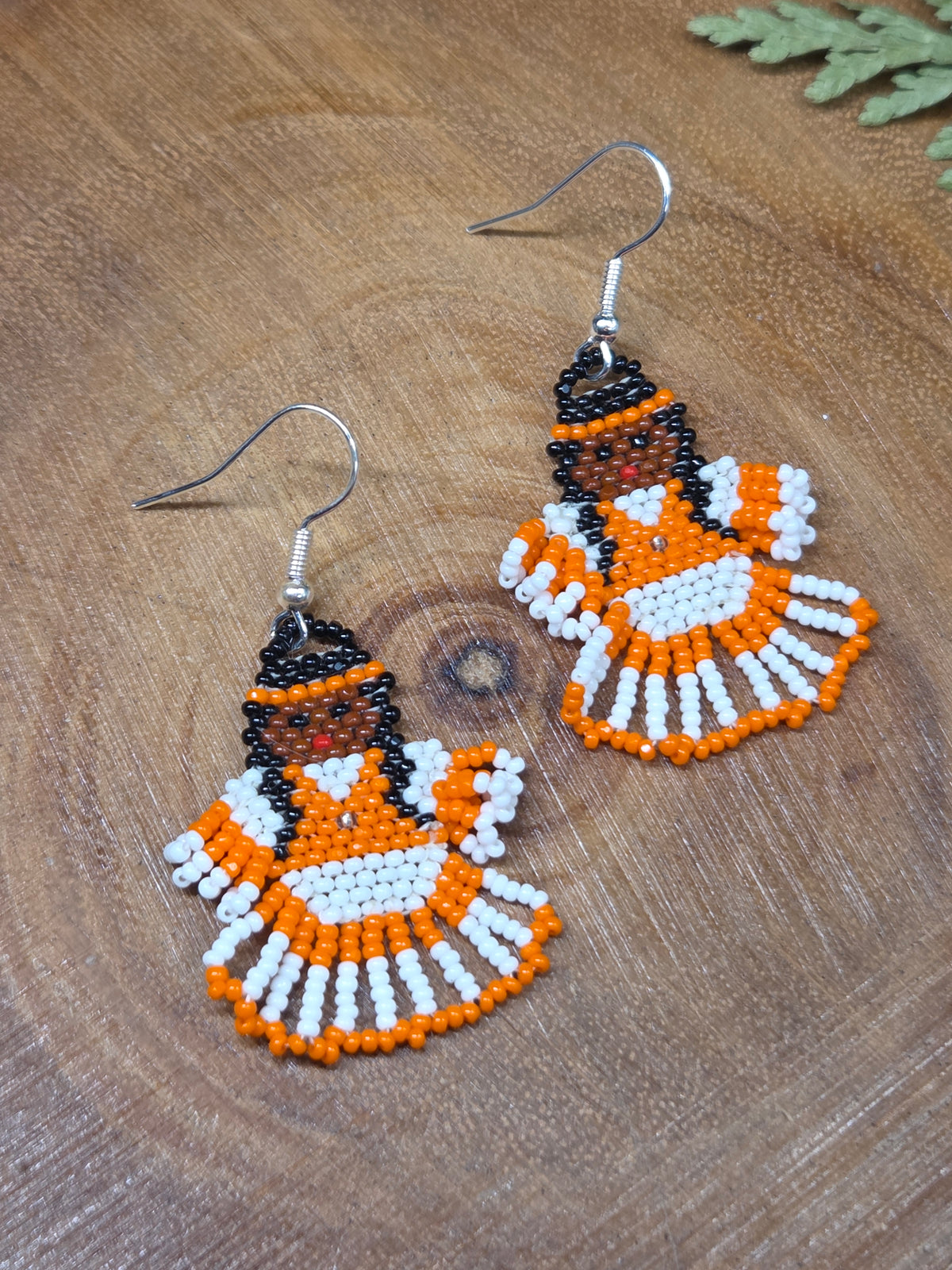 Powwow Dancer Beaded Earrings by Blending Beadz