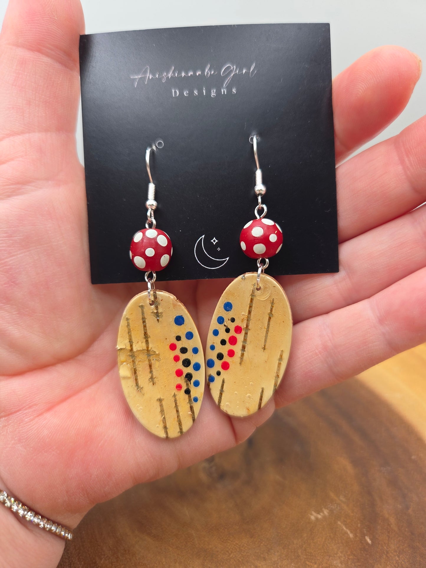 Birchbark Dangles