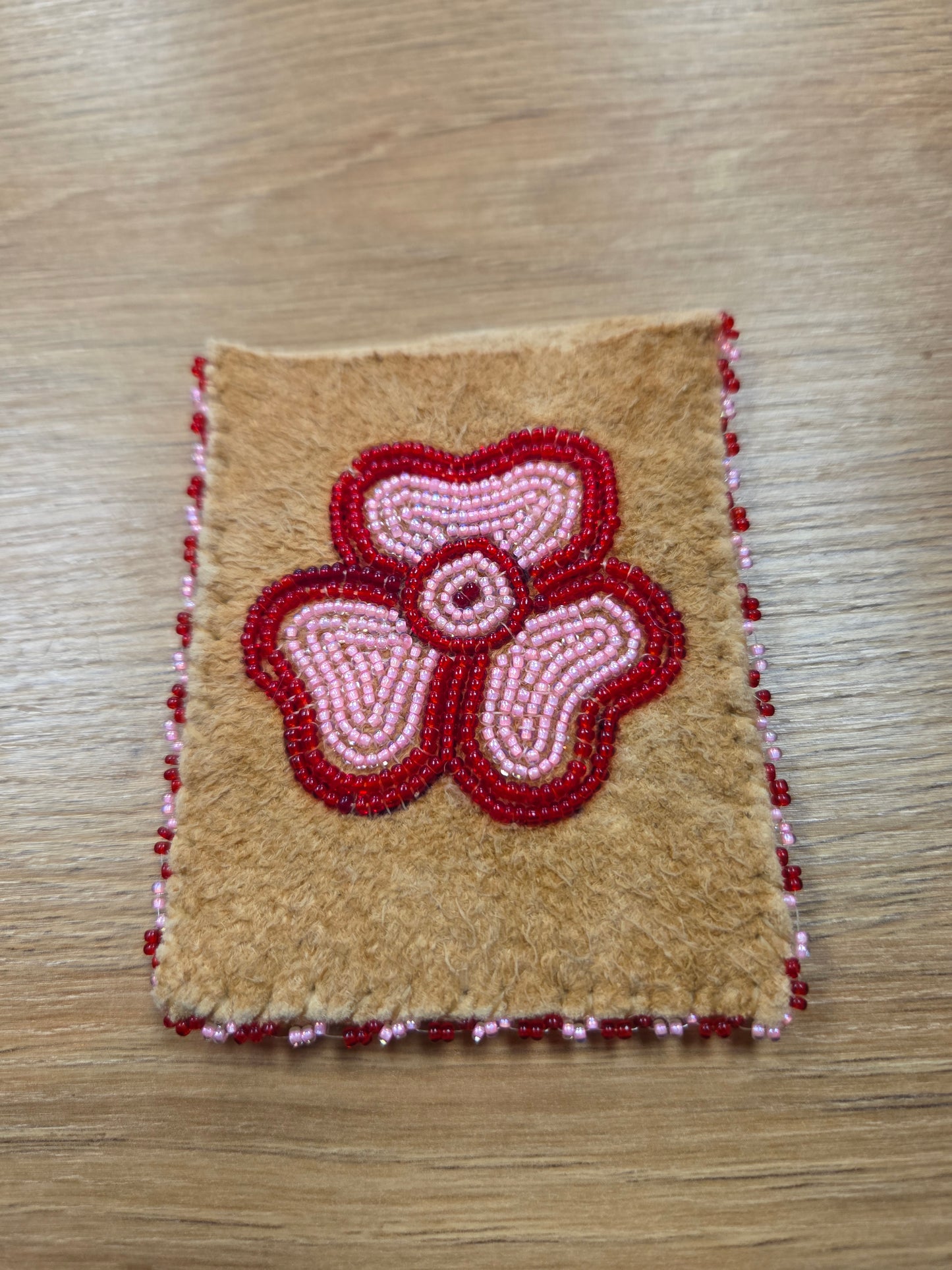 Traditional Tanned Moosehide Card Holders