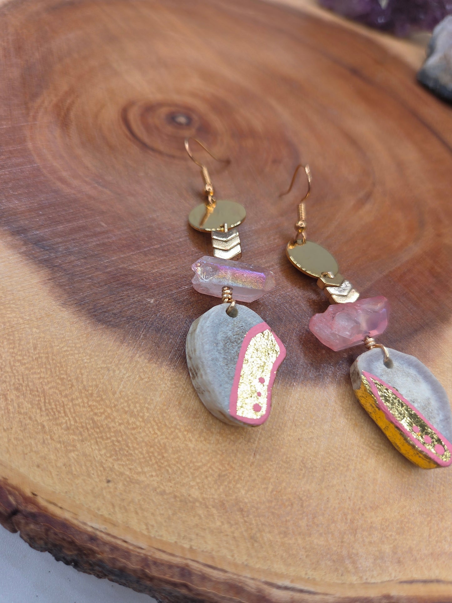 Deer Antler Earrings