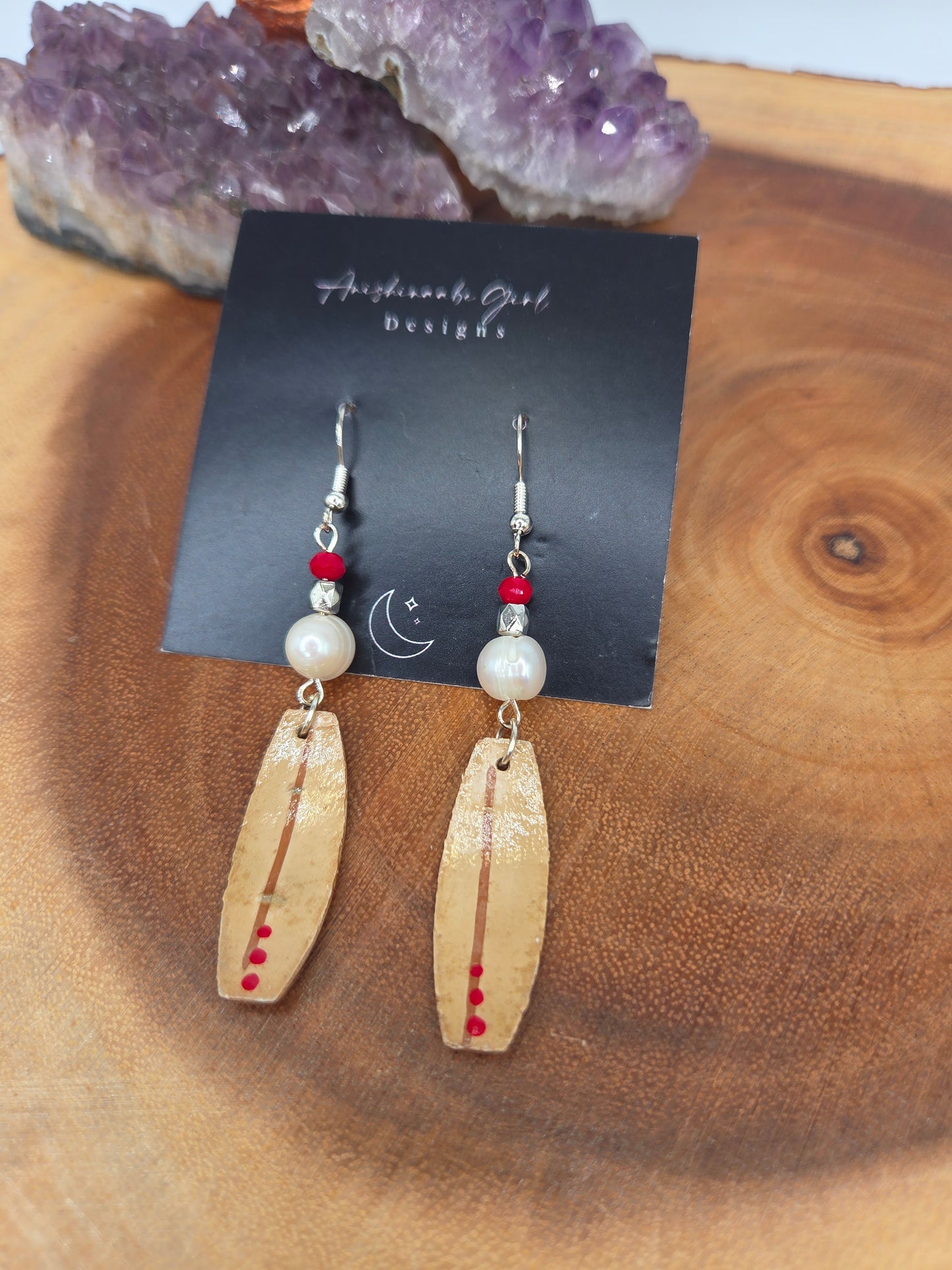 Birchbark Earrings