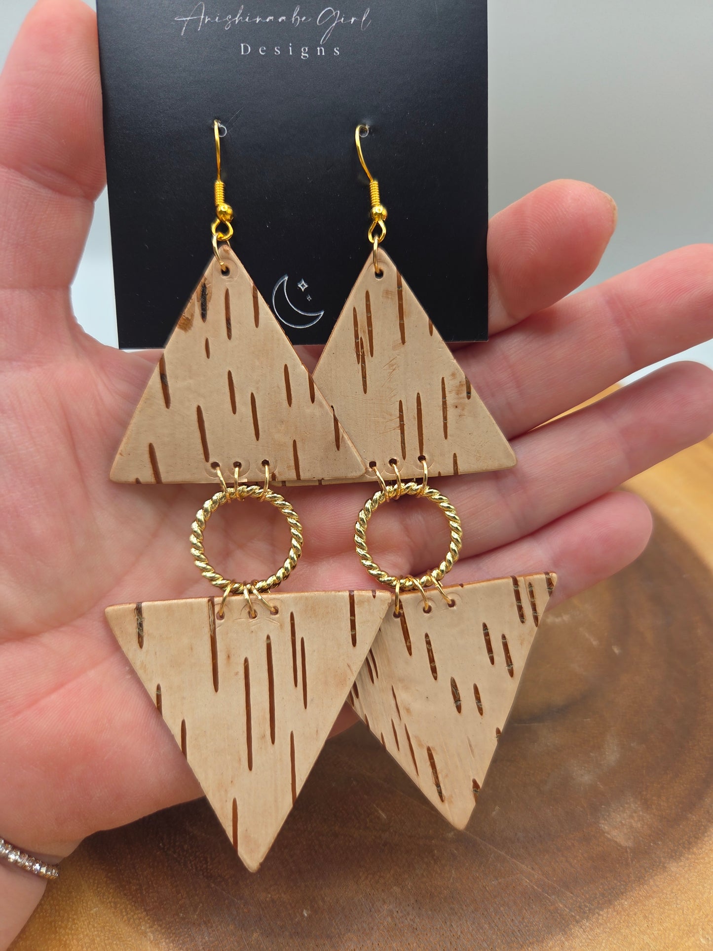 Birchbark Tiered Triangles