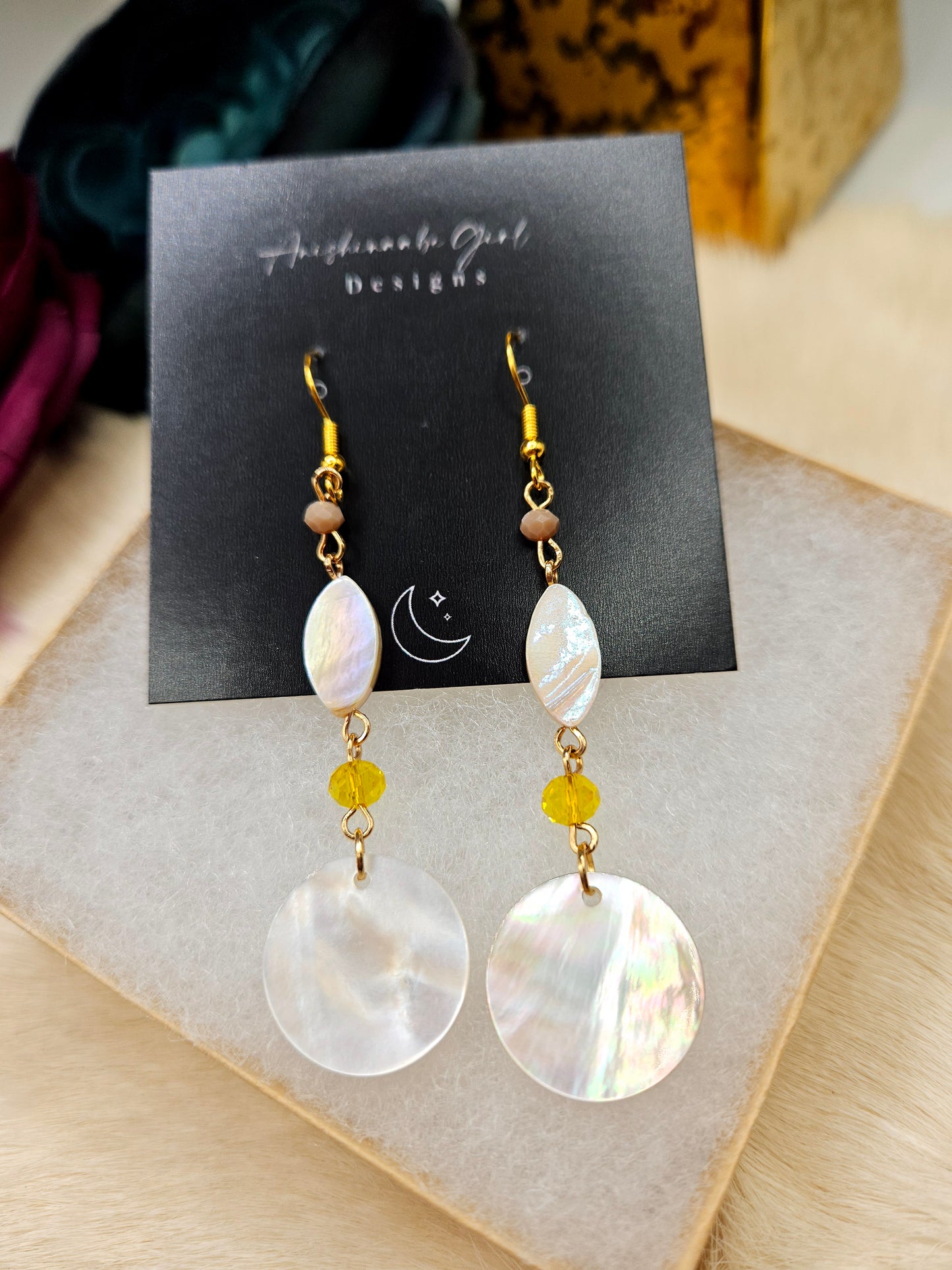 Shell Drop Earrings