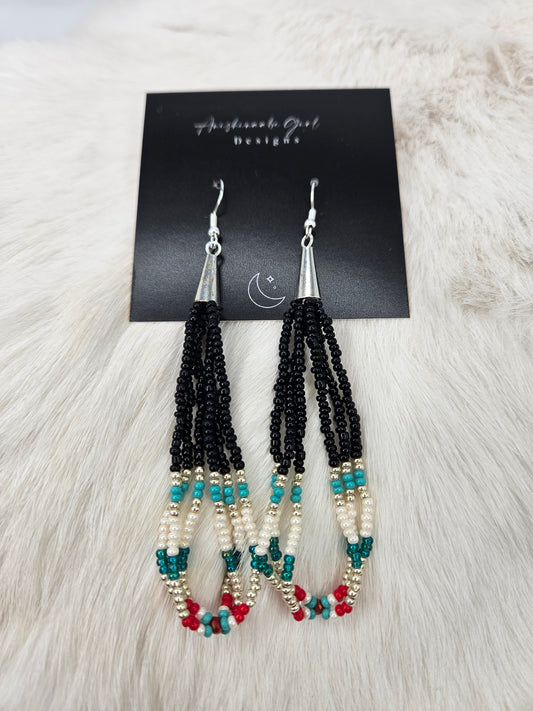 Short Beaded earrings