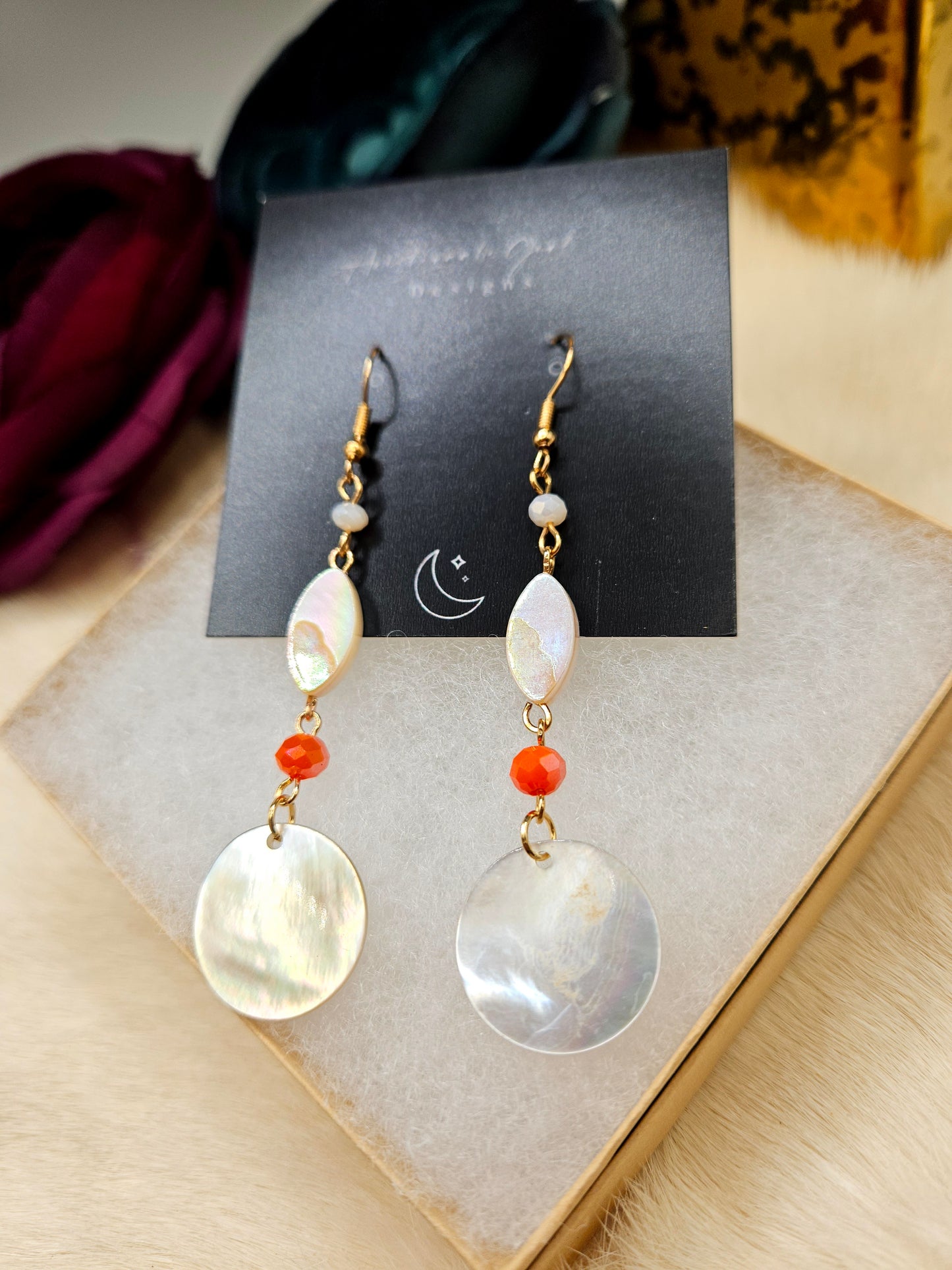 Shell Drop Earrings