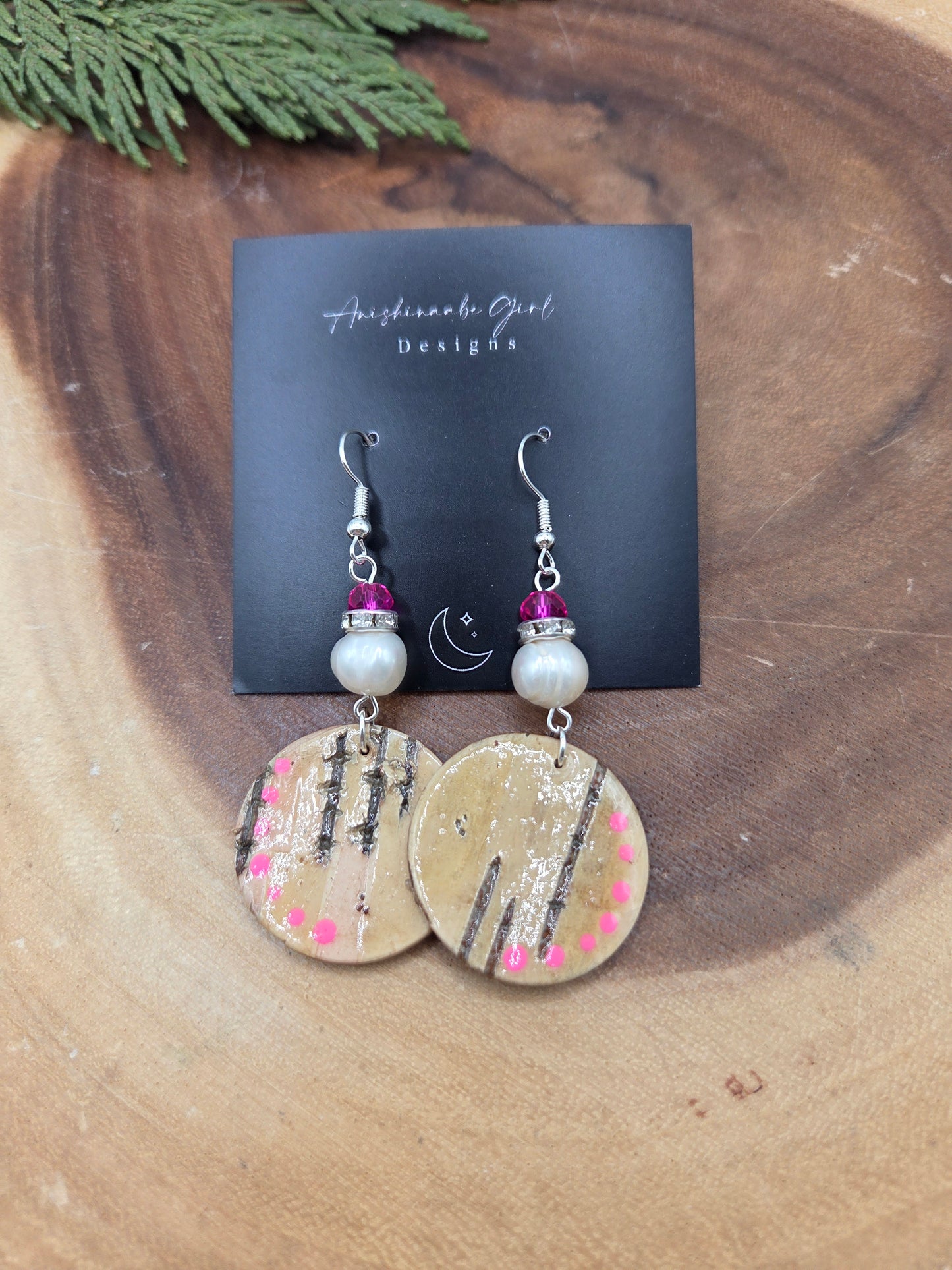 Birchbark Earrings