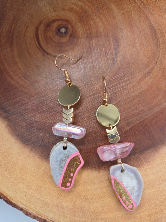 Deer Antler Earrings