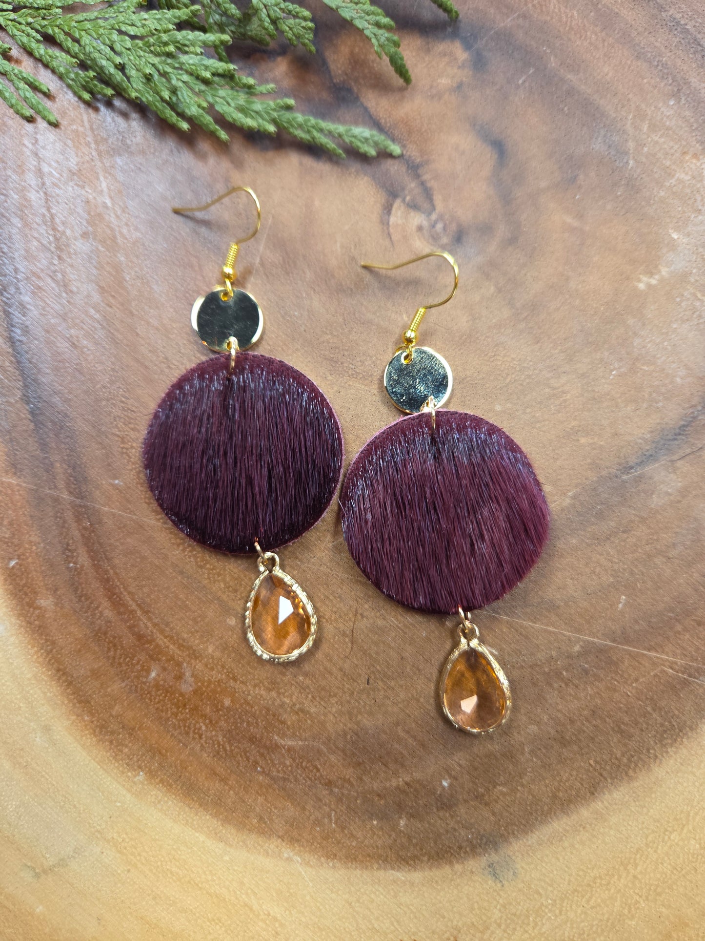 Seal Skin Earrings