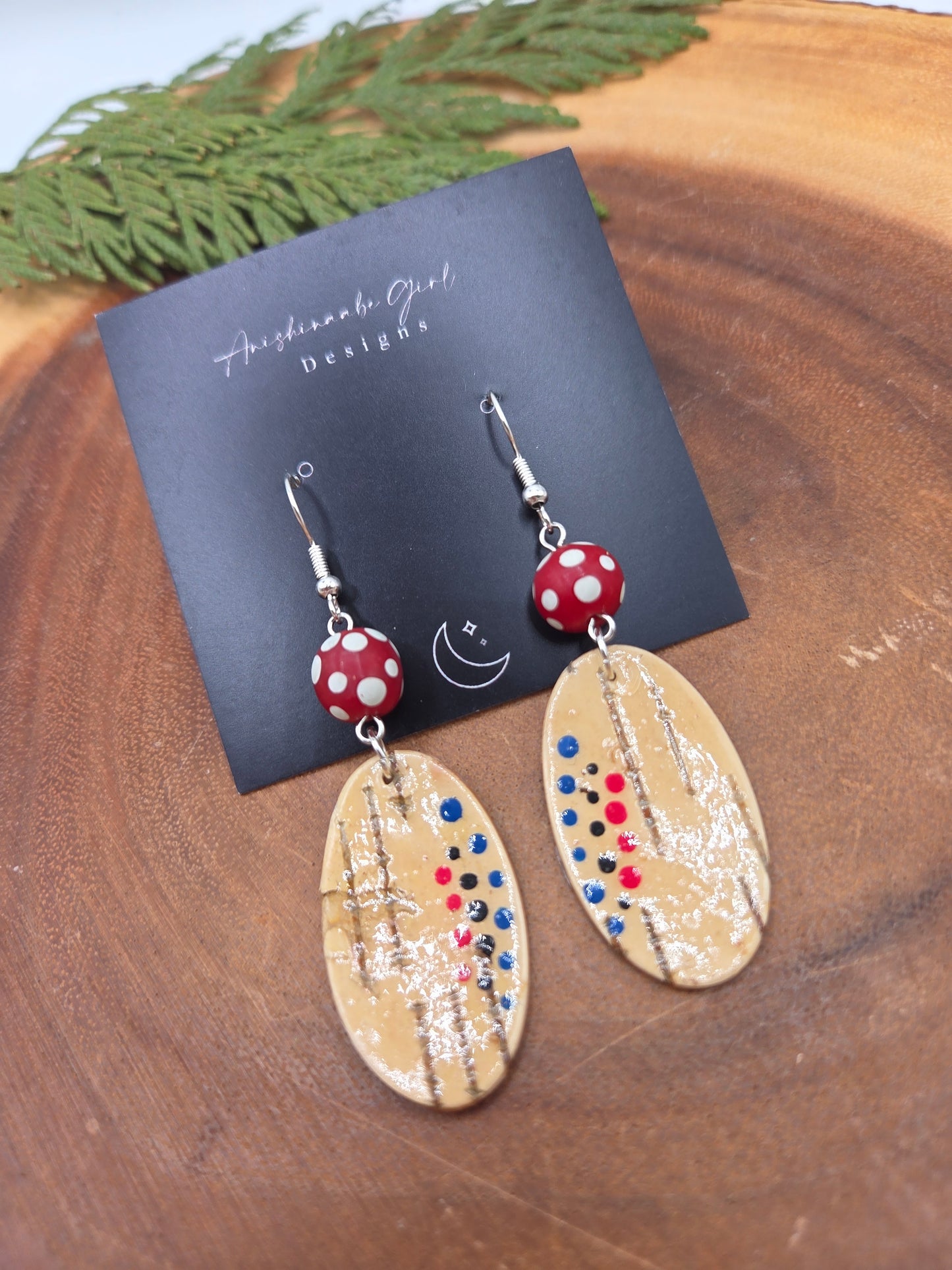 Birchbark Dangles