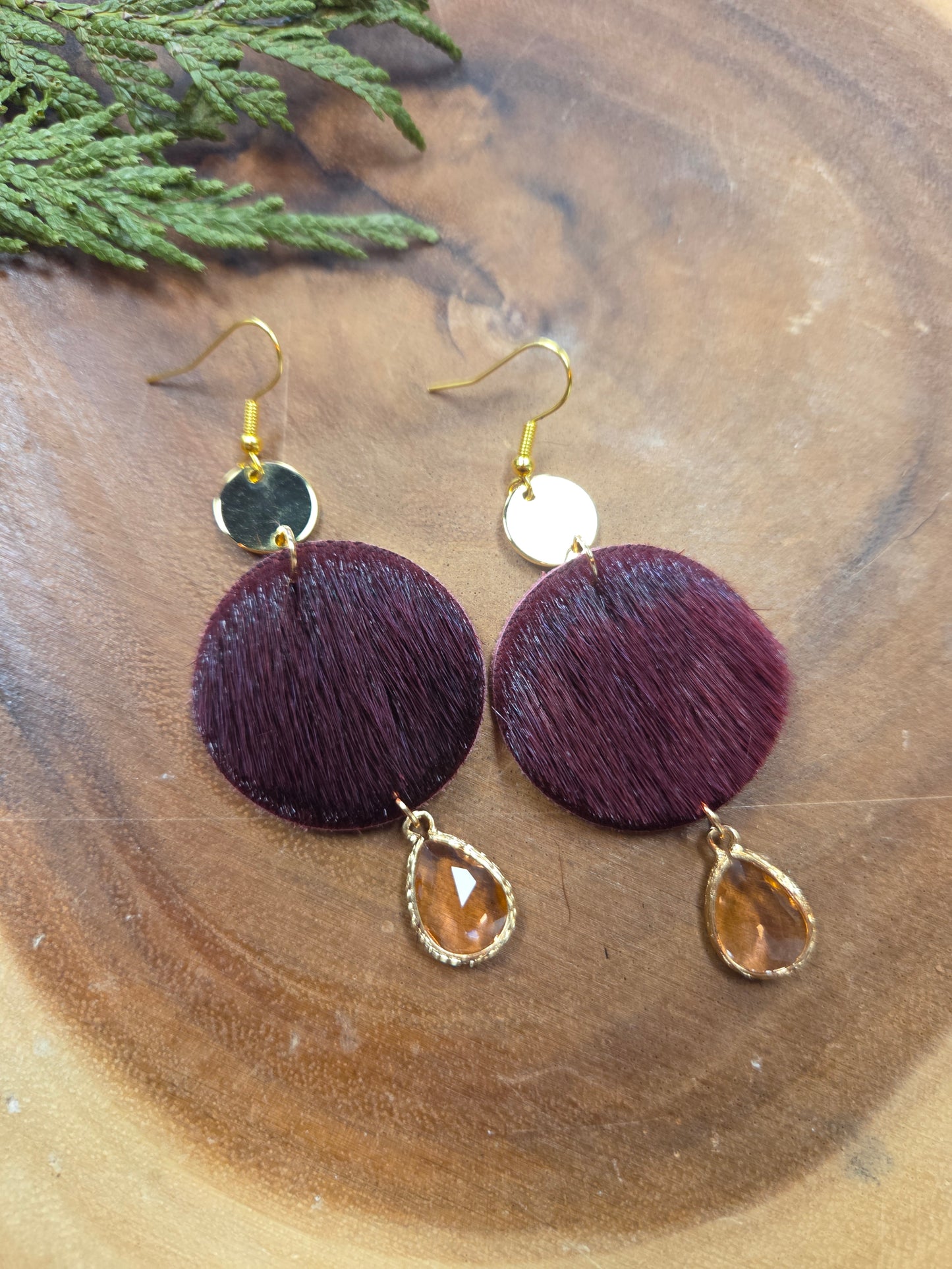 Seal Skin Earrings