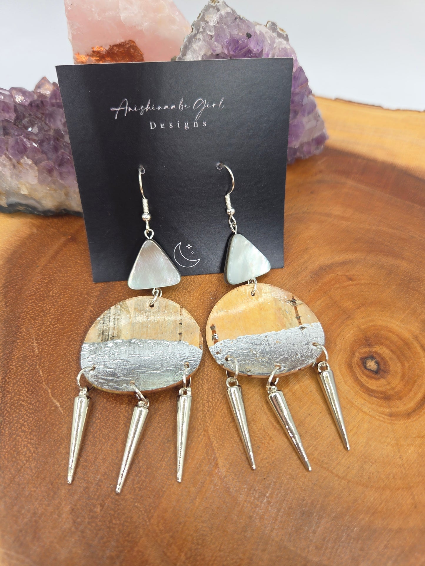 Birchbark Earrings
