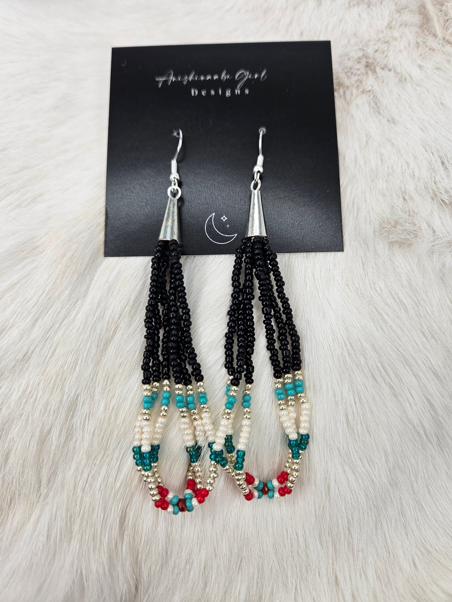 Short Beaded earrings