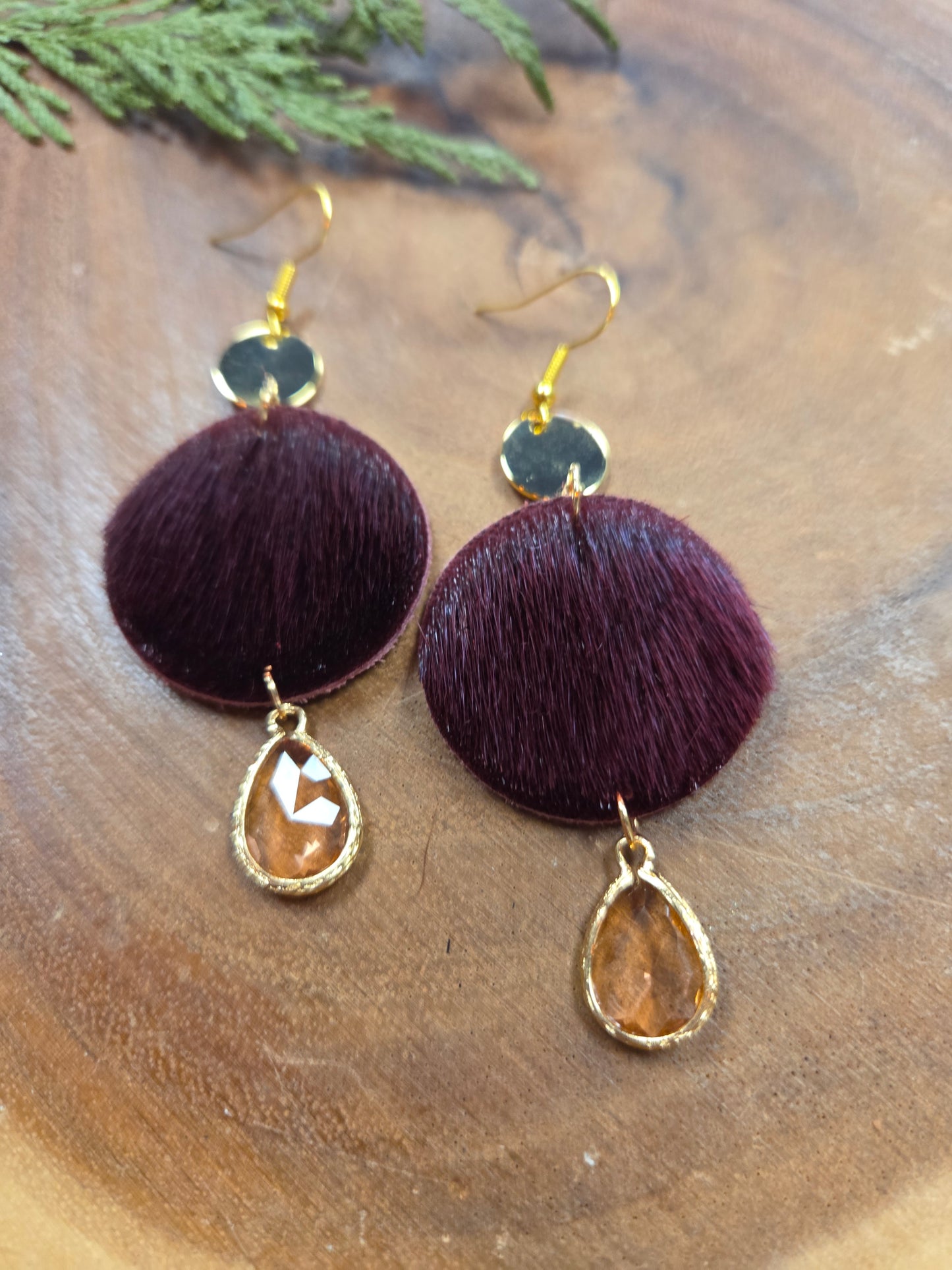 Seal Skin Earrings