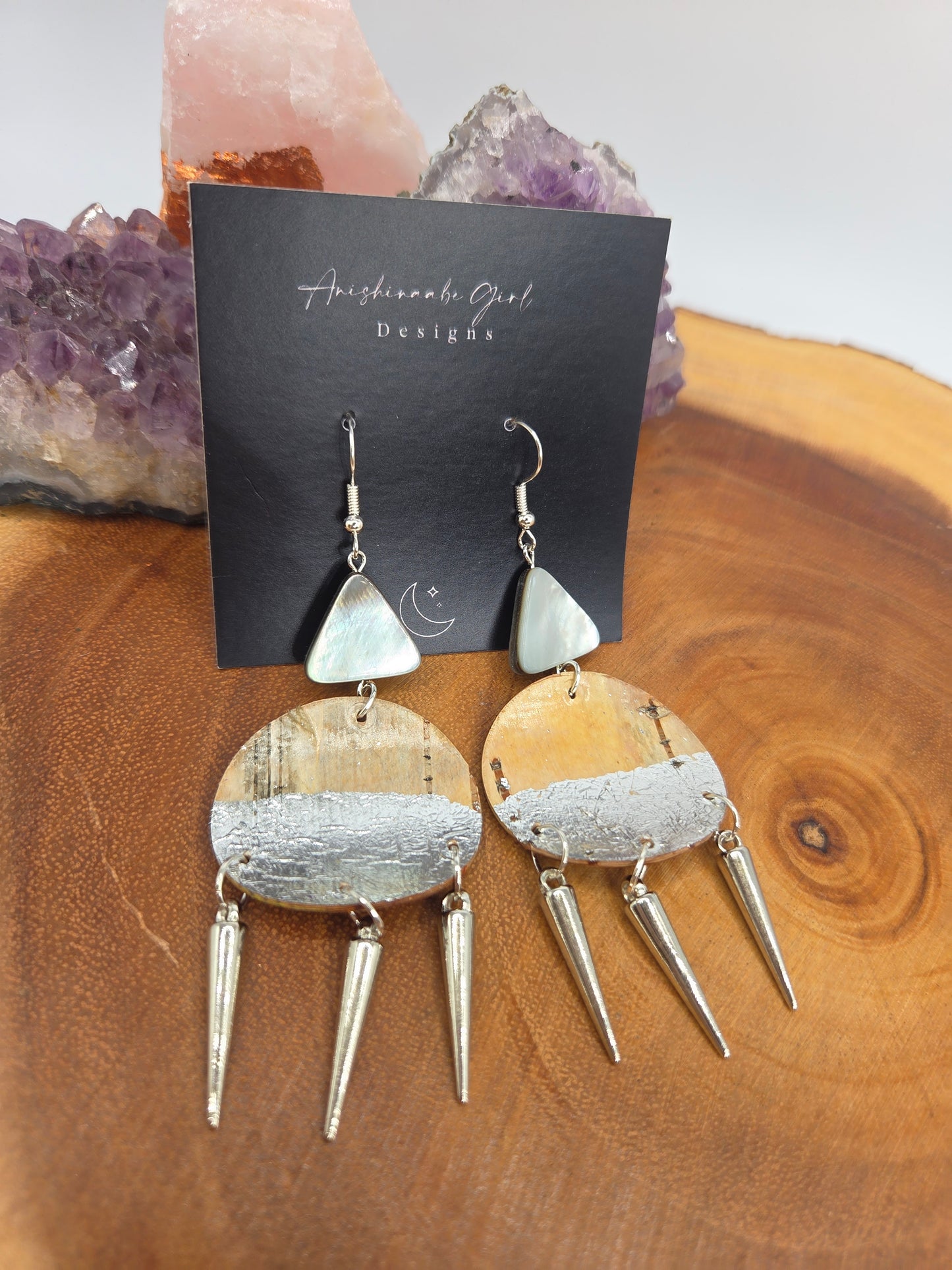 Birchbark Earrings