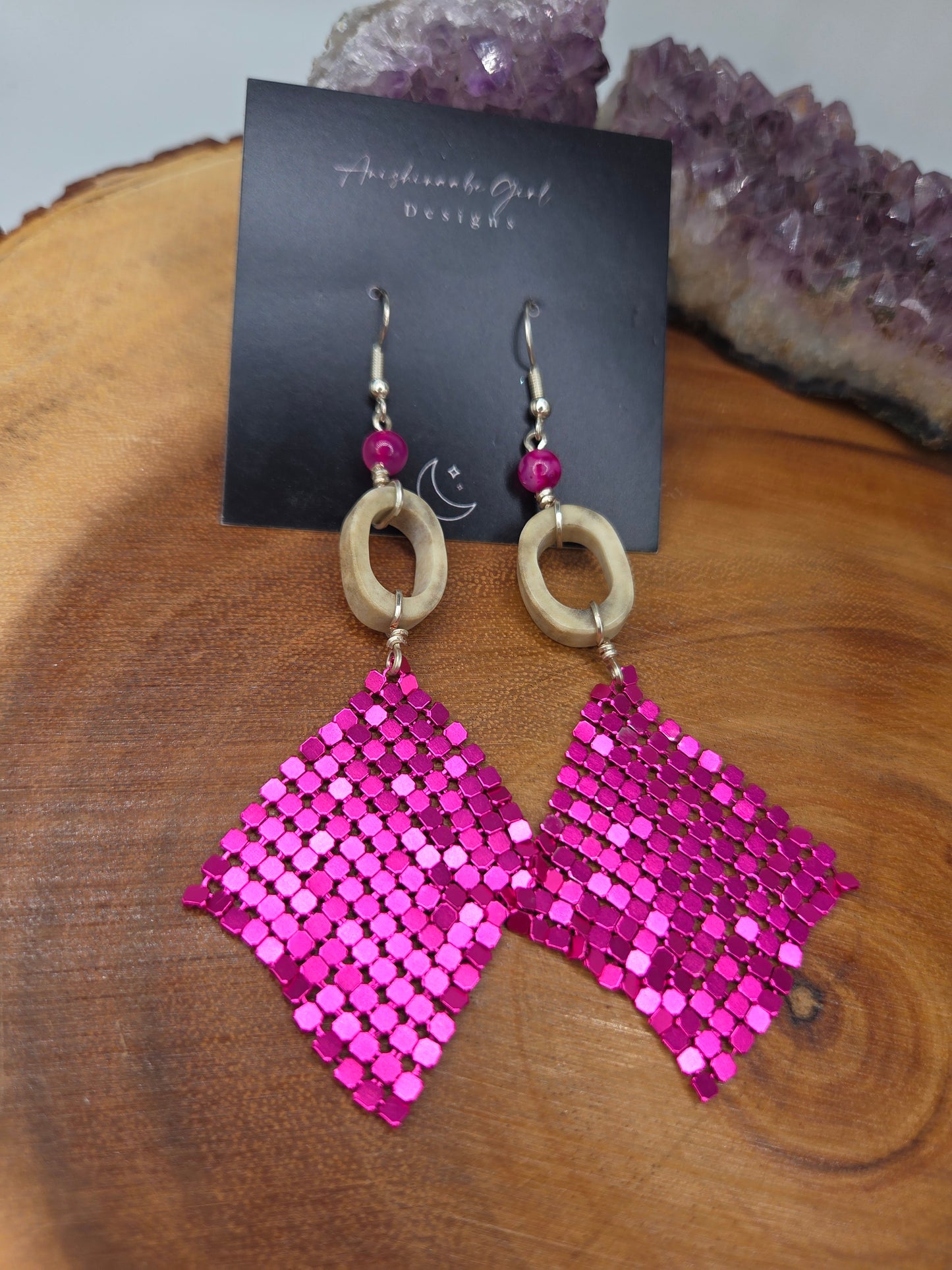 Caribou Antler Chandelier Earrings
