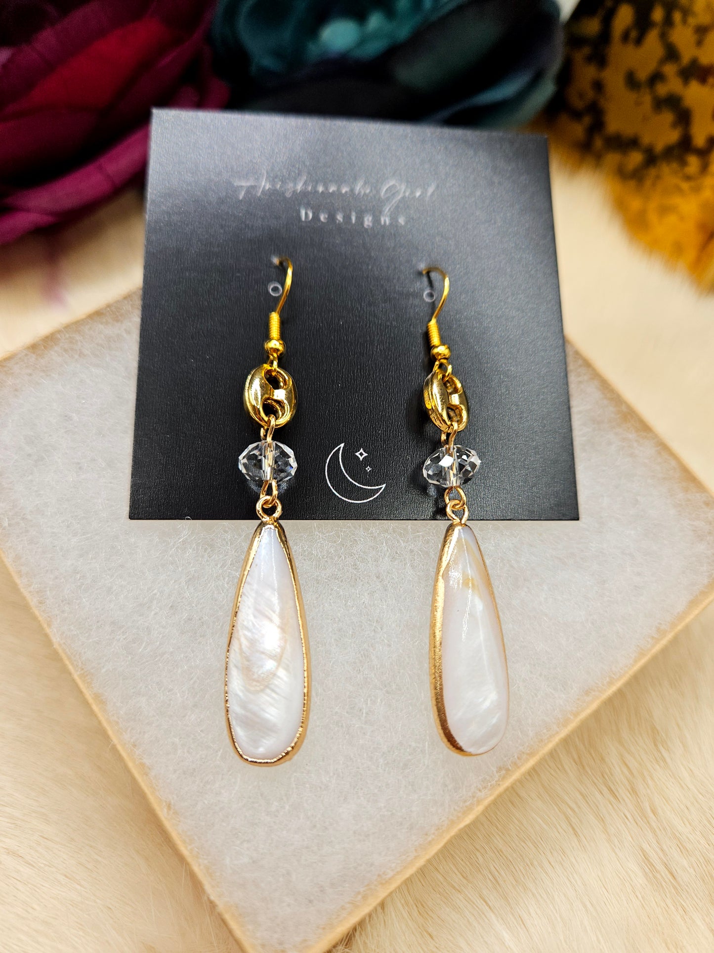 Shell Drop Earrings