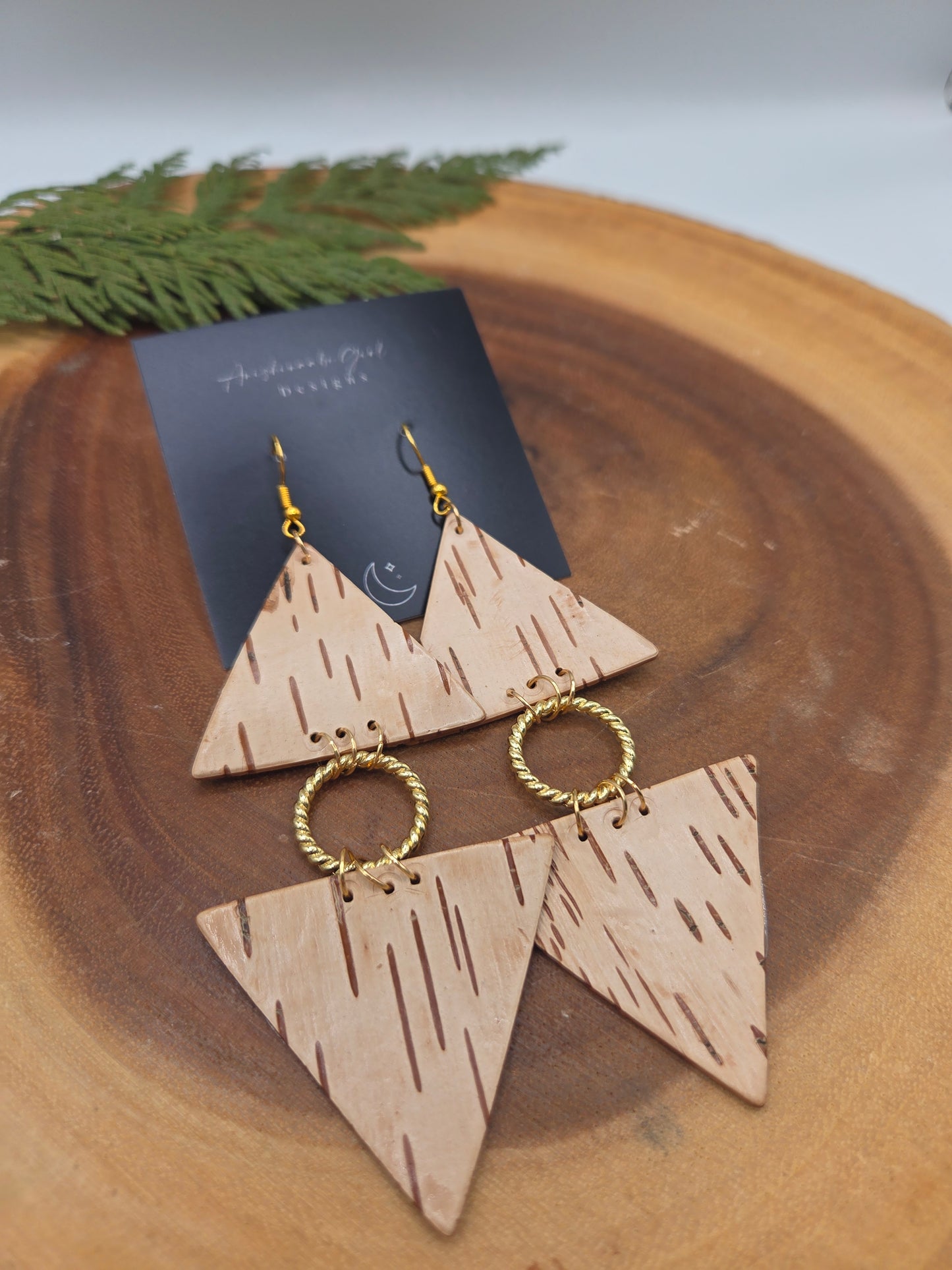 Birchbark Tiered Triangles