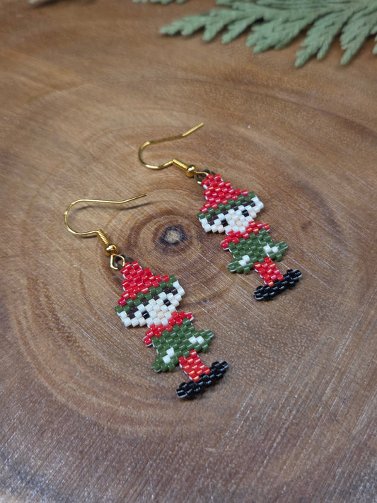 Elf Themed Beaded Earrings by Blending Beadz