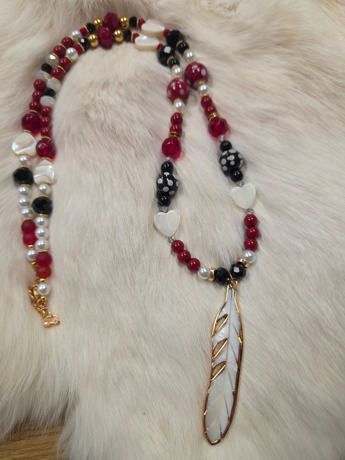 Feather Shell Necklace