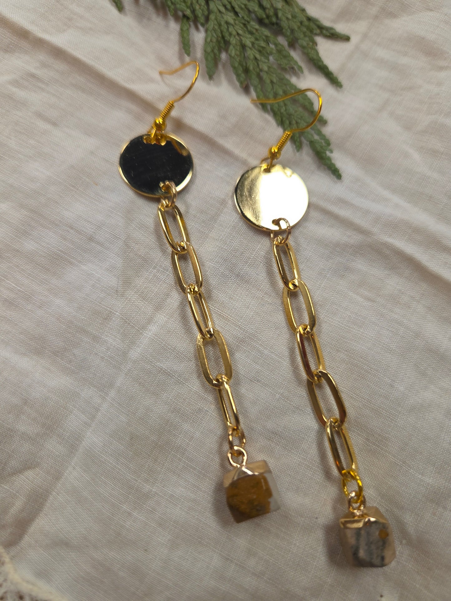 Jasper Drop Earrings