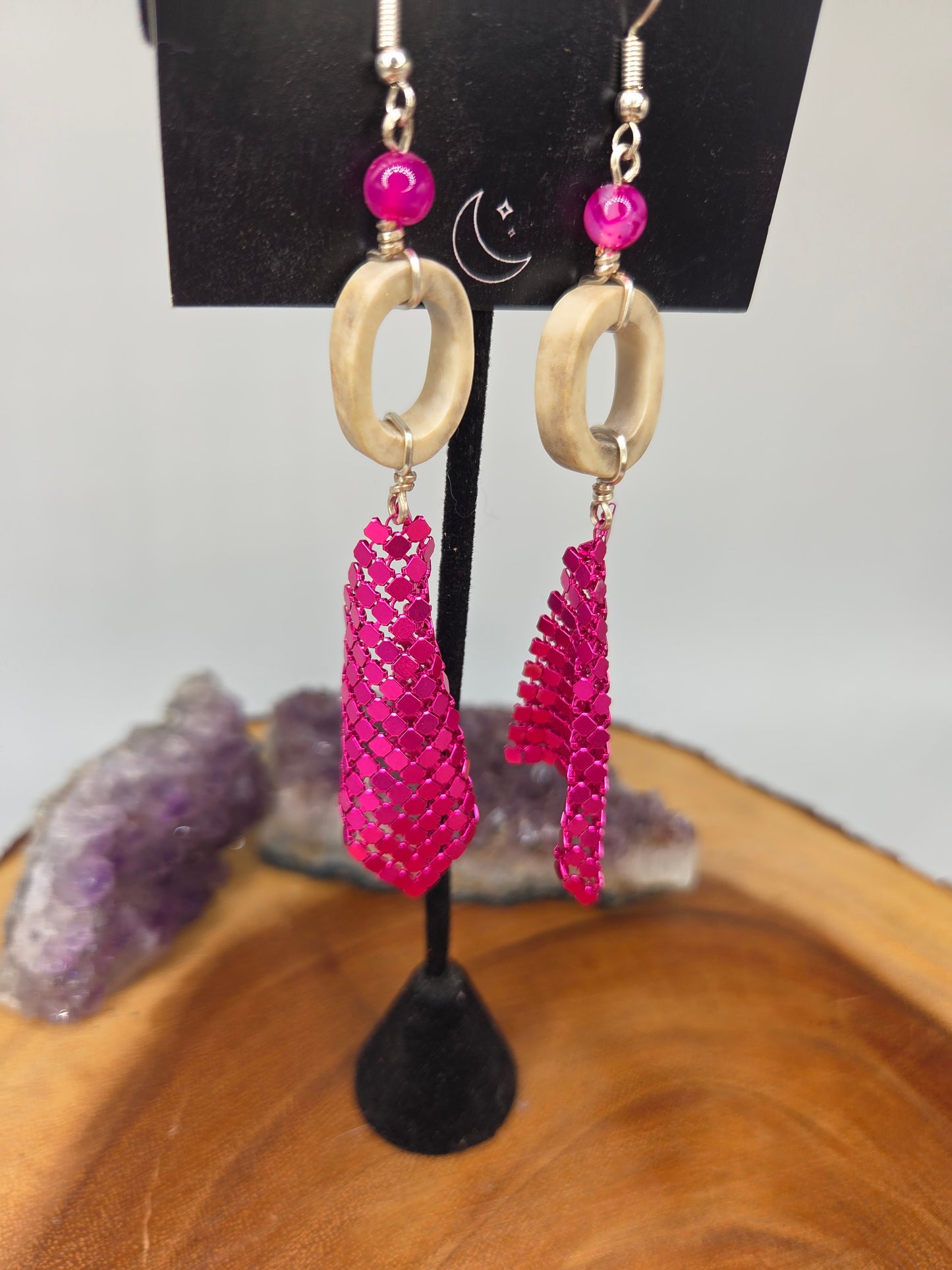 Caribou Antler Chandelier Earrings