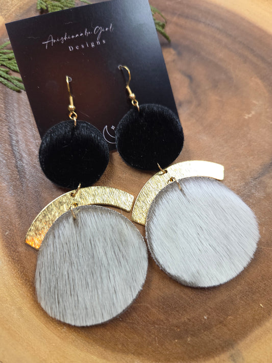 Seal Skin Earrings