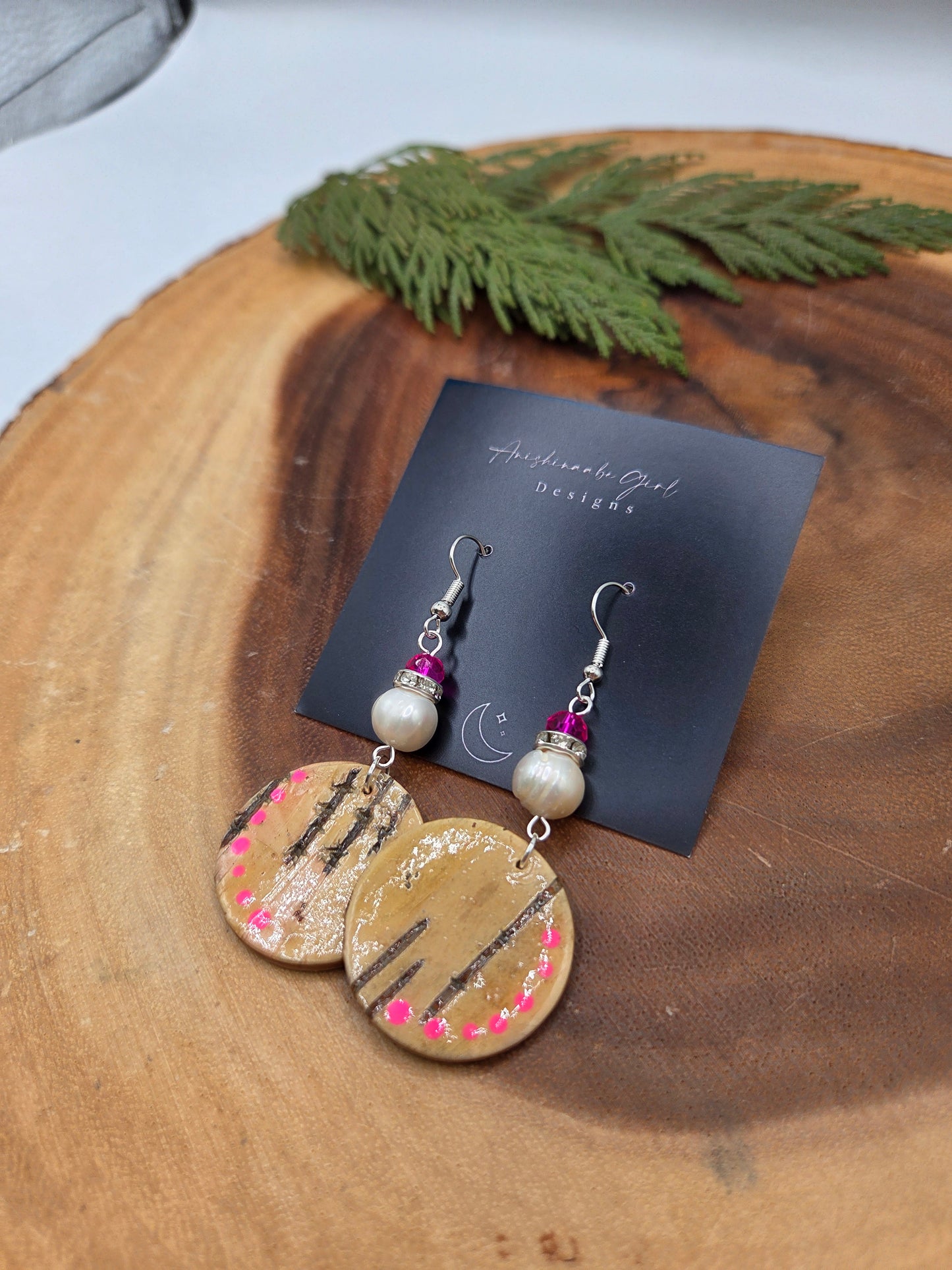 Birchbark Earrings
