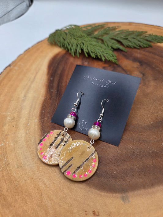 Birchbark Earrings