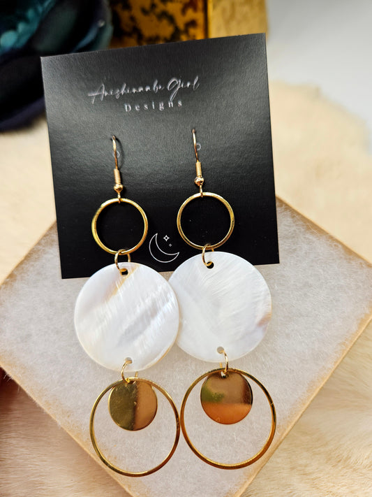 Shell Drop Earrings