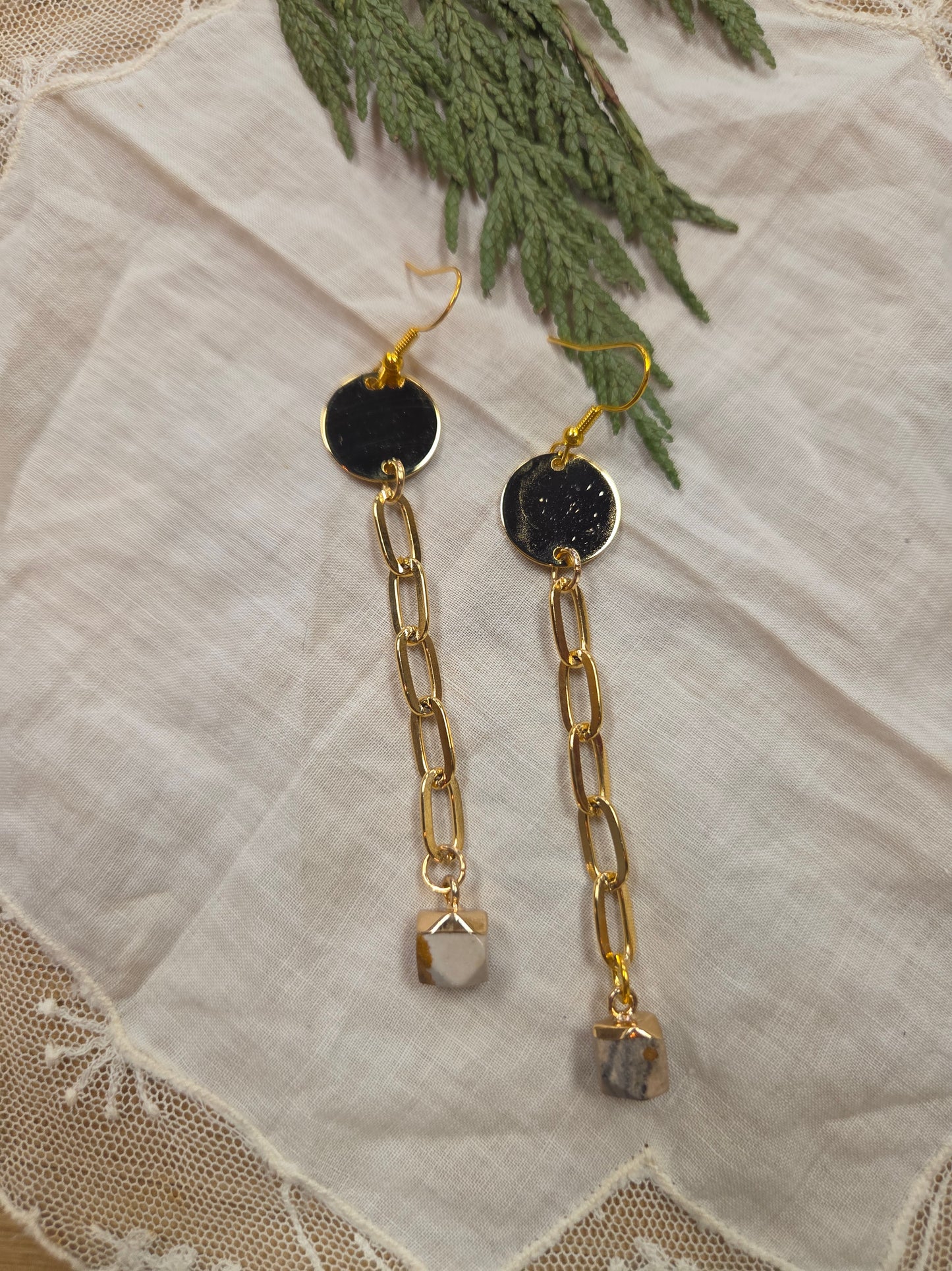 Jasper Drop Earrings