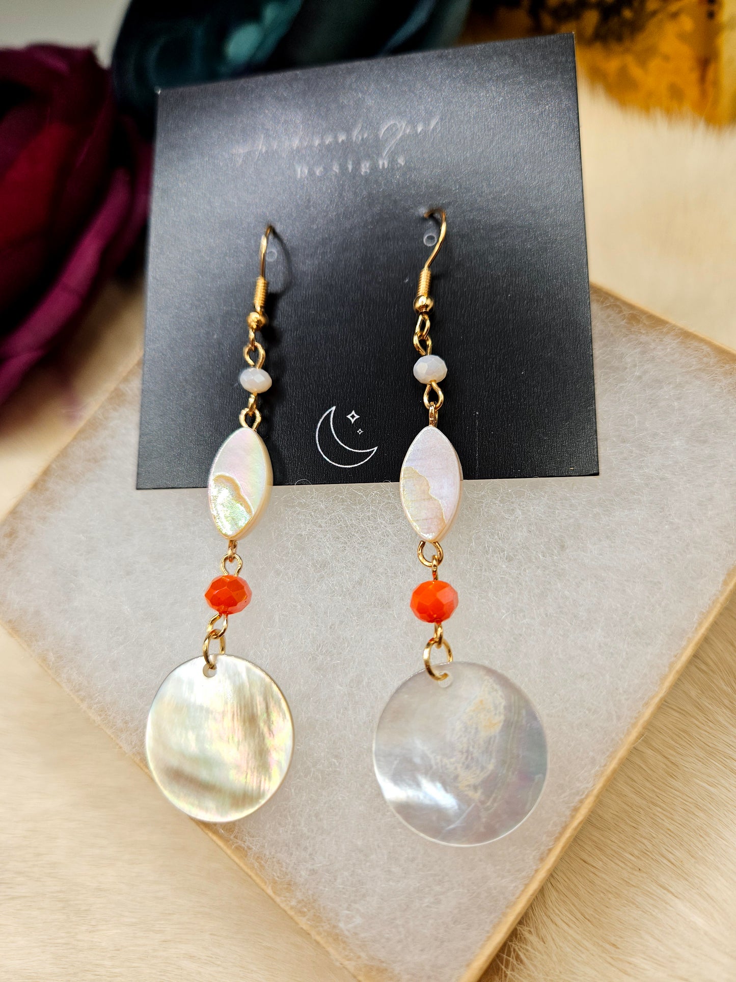 Shell Drop Earrings