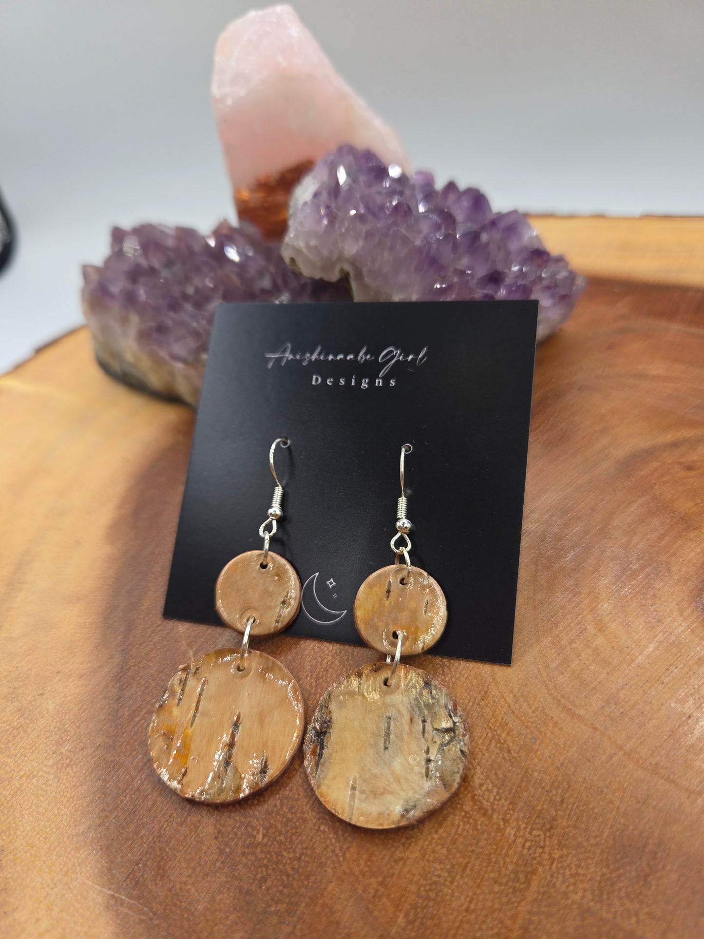 Birchbark Earrings