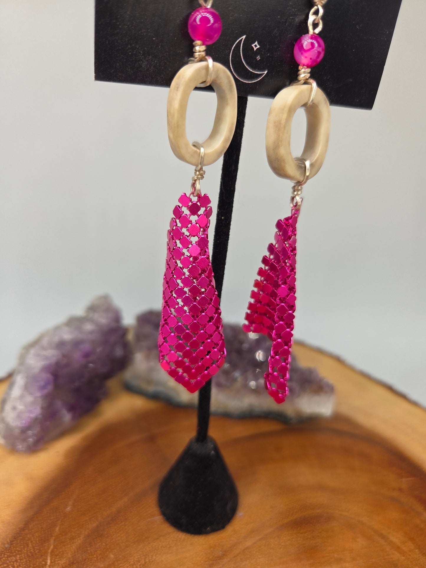 Caribou Antler Chandelier Earrings