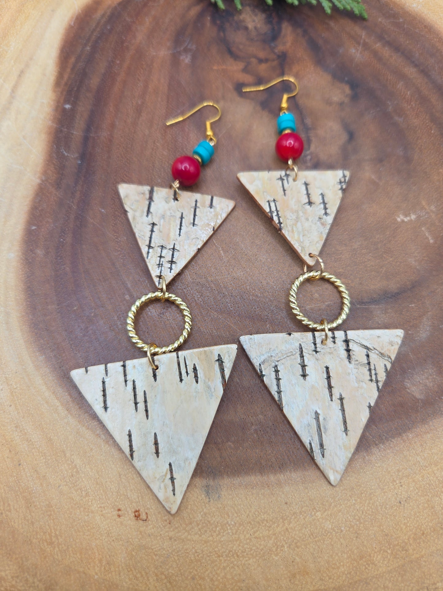Birchbark Tiered Triangles
